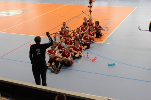 1. místo mladších žáků