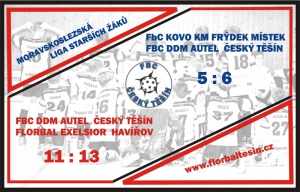 Starší žáci vybojovali v Ostravě 3 body.