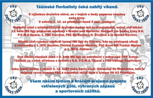 Program následujícího víkendu