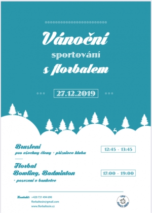 Vánoční sportování s FBC Český Těšín