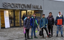 První okamžiky v nové hale