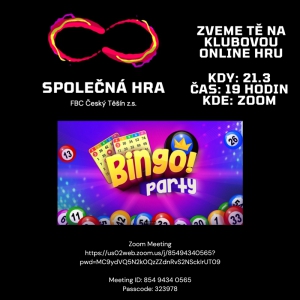 Klubová online hra - BINGO