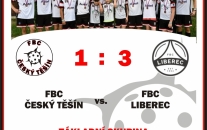S Libercem prohráváme i na druhý pokus