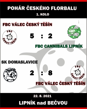 1. kolo Poháru Českého florbalu