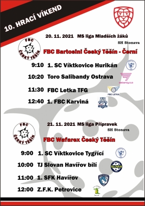 Tento týden hrají Mladší žáci a Přípravka