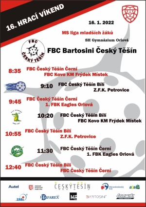 1. turnaj MLŽŮ v roce 2022