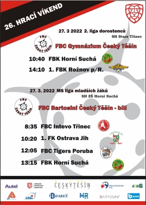 26. florbalový víkend