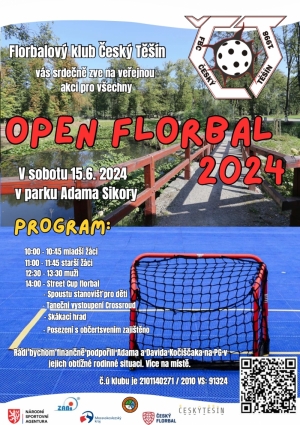 OPEN FLORBAL TĚŠÍN