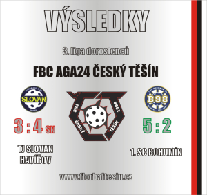 Dorostenci vytěžili v Bohmíně 4 body